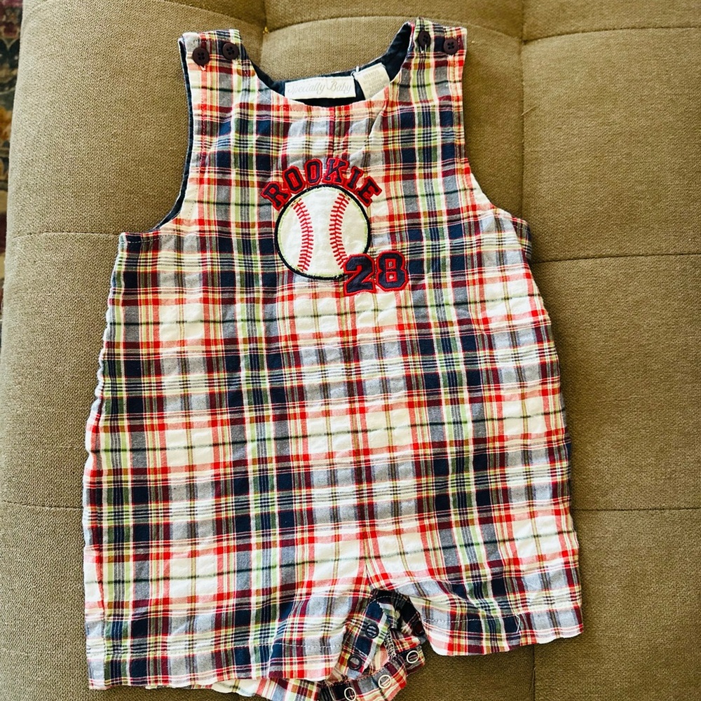 18 month Specialty Baby Baseball Romper
